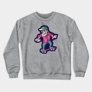 Sk8t3r Bo1 - Skater Boy Crewneck Sweatshirt